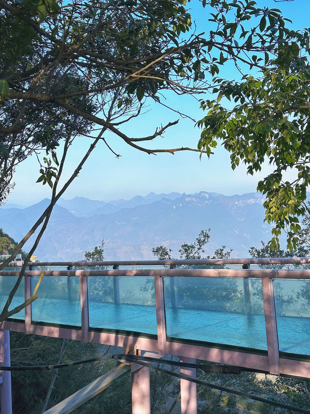 建德徒步打卡了五個網紅雲梯