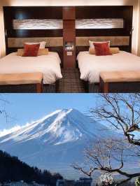 富士山的氛圍感酒店打卡！