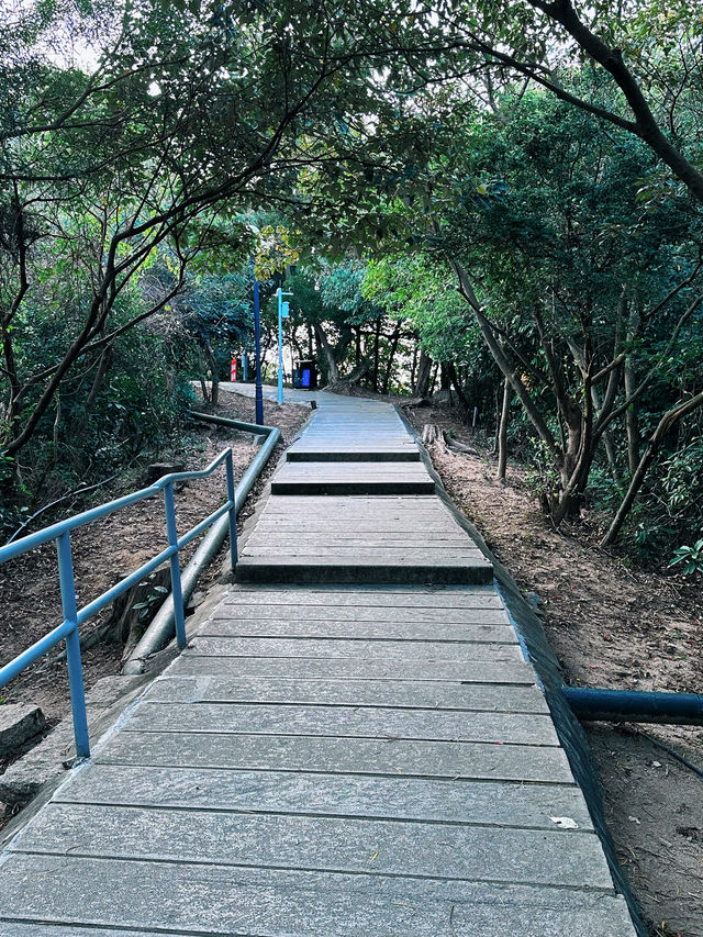 在雲端，我找到了山海寫給城市的詩-珠海景山公園