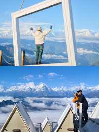 牛背山+四姑娘山5天4晚。
川西360°雪山觀景平台Top1——牛背山