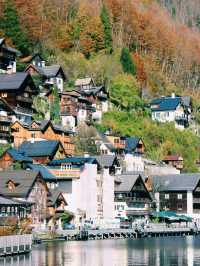奧地利著名小鎮景點：哈爾斯塔特（hallstatt)，適合拍照打卡、週末閒暇度假地！ 