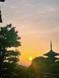 Slowing down in the heart of Kyoto 😍