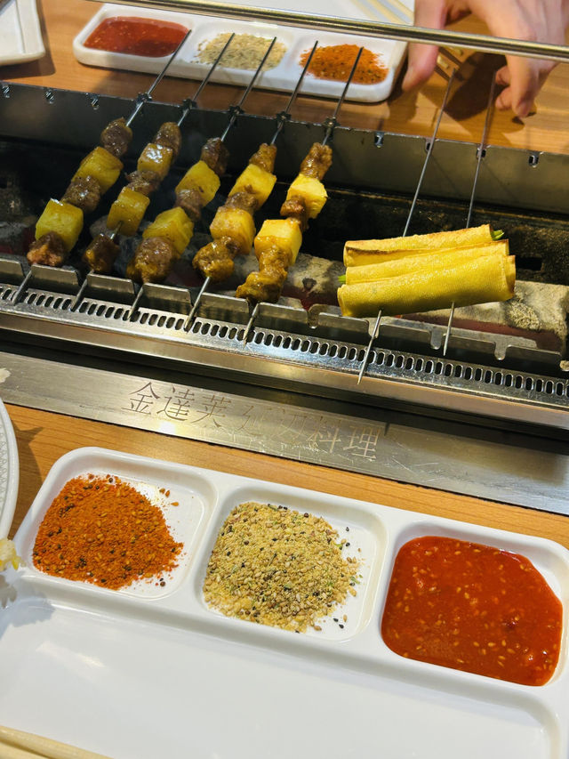 大阪心齋橋必衝！香到跺腳的延吉燒烤🍢