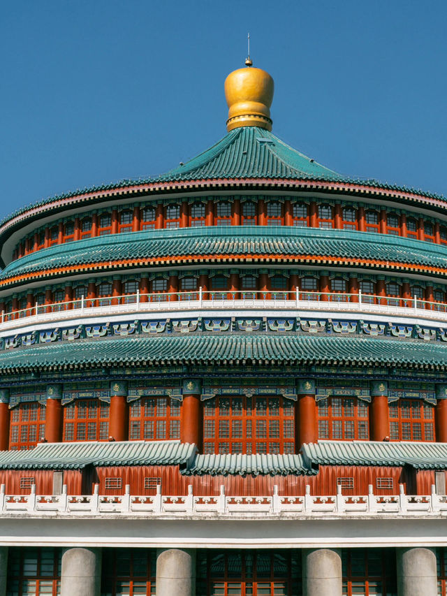 📸 Chongqing Grand Hall | Offbeat Citywalk Photo Hotspots