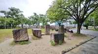真係估唔到，落住小雨遊大阪城公園竟然咁浪漫