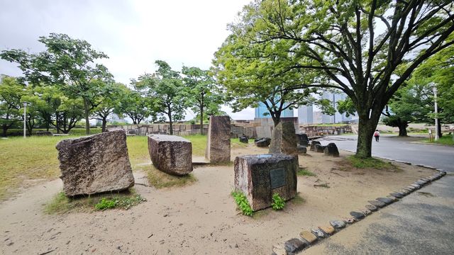 真係估唔到，落住小雨遊大阪城公園竟然咁浪漫