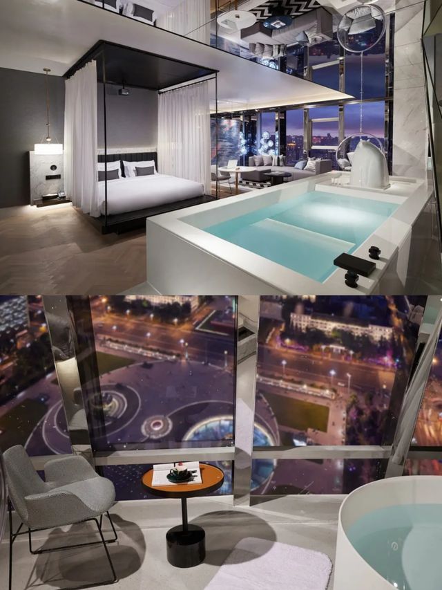 成都高空酒店天花板ISEYA世野絕絕子！