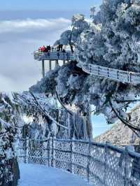 廣東出發1.5h直達冰雪王國莽山霧淞+懸崖溫泉攻略