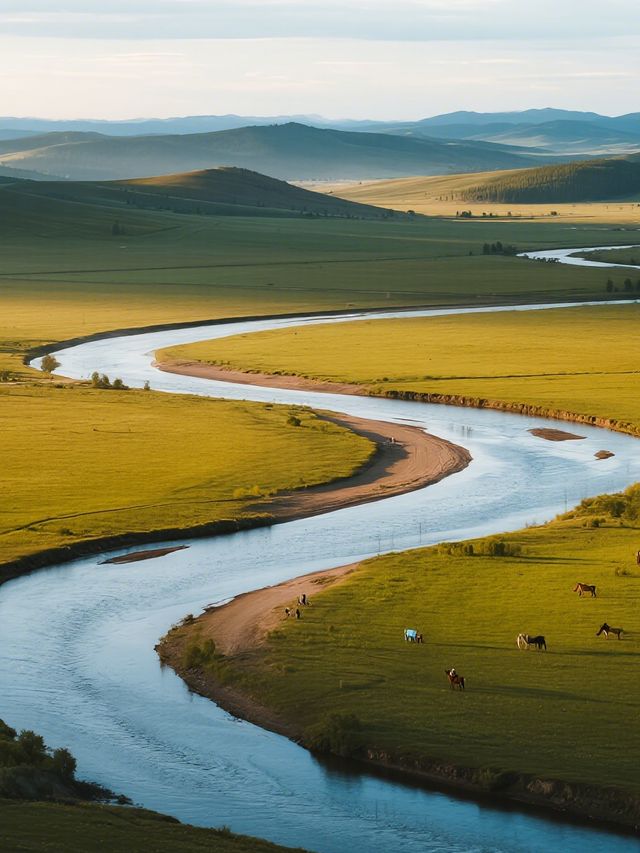 呼倫貝爾親子遊，夏日的清涼童話