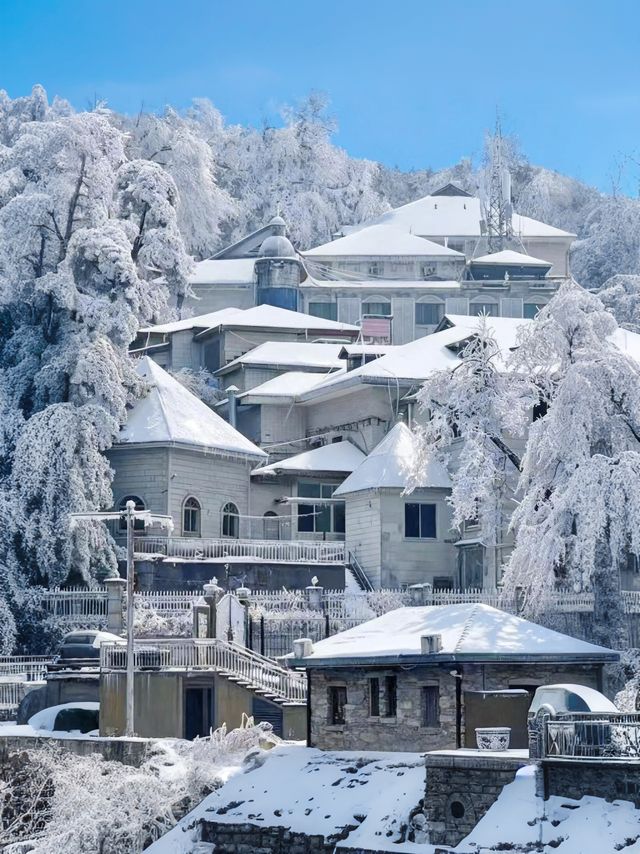 南方小夥伴12月都去廬山看雪2天1夜最全攻略! 南方小夥伴12月都去廬山看雪2天1夜最全攻略!