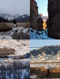 祁連山夢幻冰雪王國甘肅冬季秘境大公開！