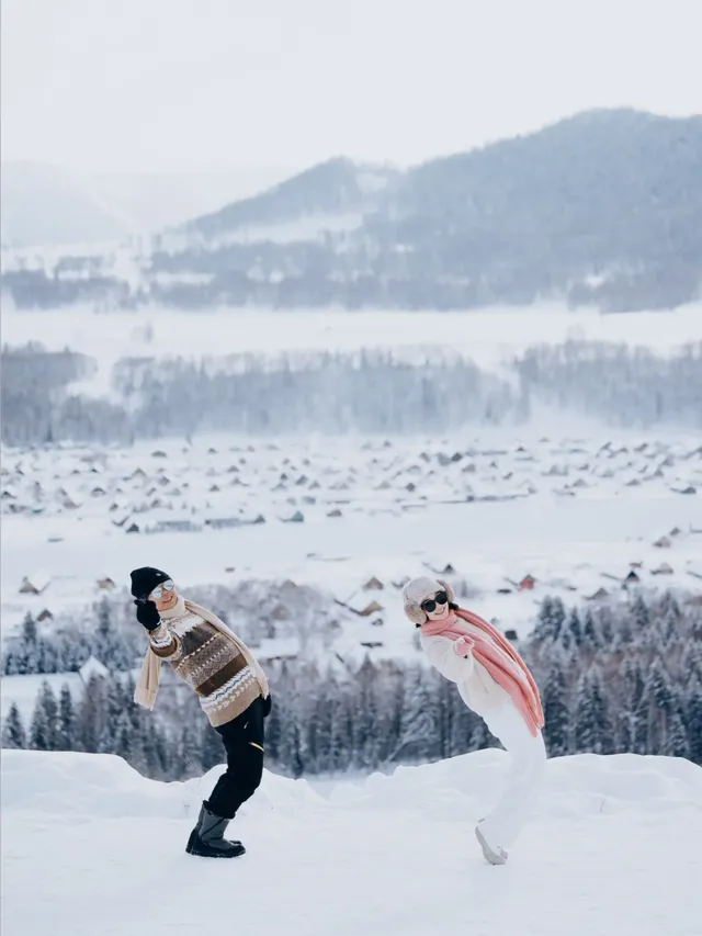 新疆旅拍|禾木的冬天，藏著最溫柔的歲月
