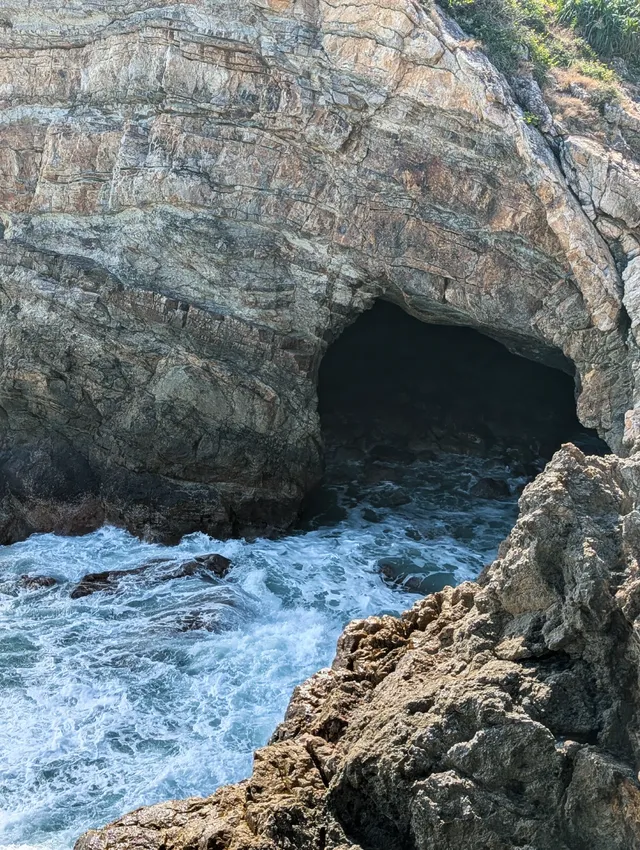 深圳竟然有這種玻璃海大鵬半島