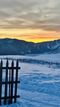 禾木落日太美了我不願你錯過冬季的禾木