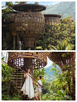 Stay in the same forest treehouse as Avatar at Keemala, Phuket! It's absolutely amazing!