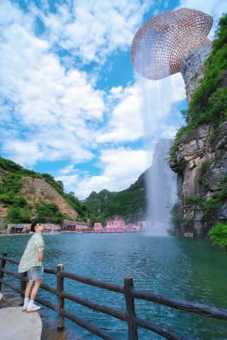 Henan's hidden gem even more stunning than the Three Gorges: Qingtian River + a dreamy pink castle!