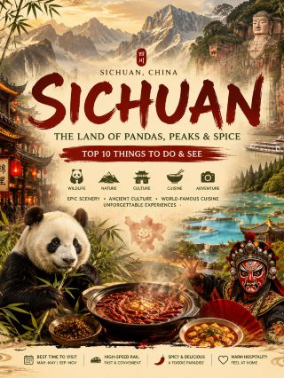 🐼🏔️ 中國四川：熊貓、山峰與香料之鄉的終極新手指南 🇨🇳✨