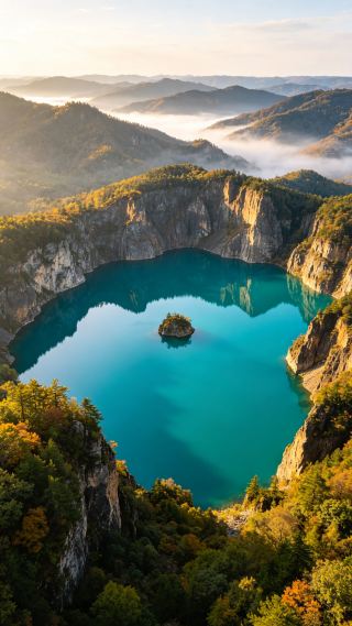 Jilin travel | deeply moved by the volcanic lakes of the Longwan group