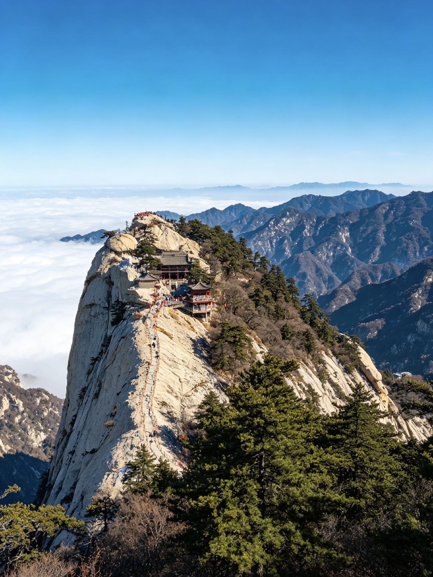 21 ก.ย. อัปเดตสถานการณ์เขาหัวซาน (Huashan) เตรียมเสื้อผ้าผิดชีวิตเปลี่ยน! 🥶