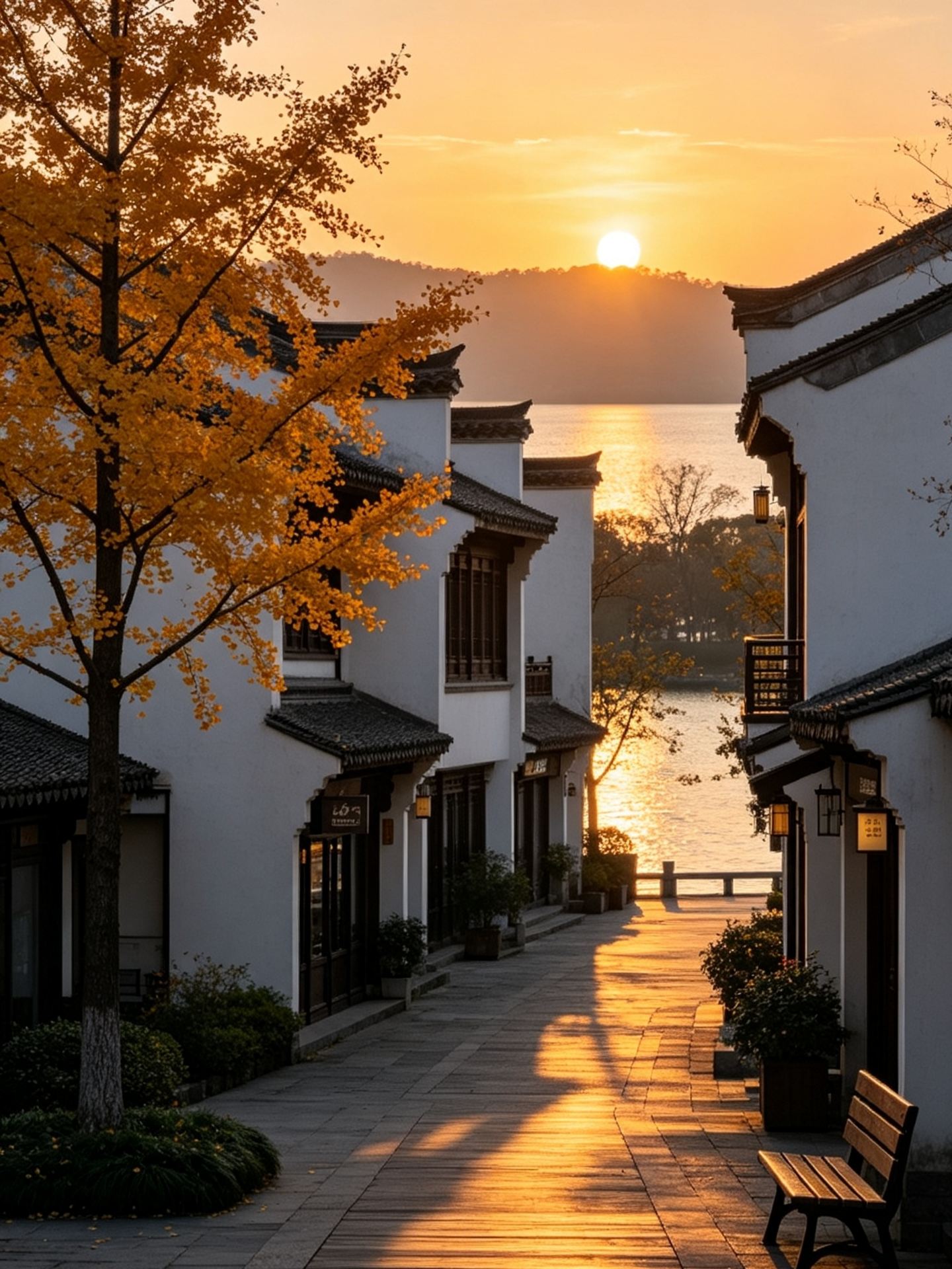 황석 가을 2일1박｜광산·제련의 고도에 숨겨진 절경의 산·호수 가을 풍경