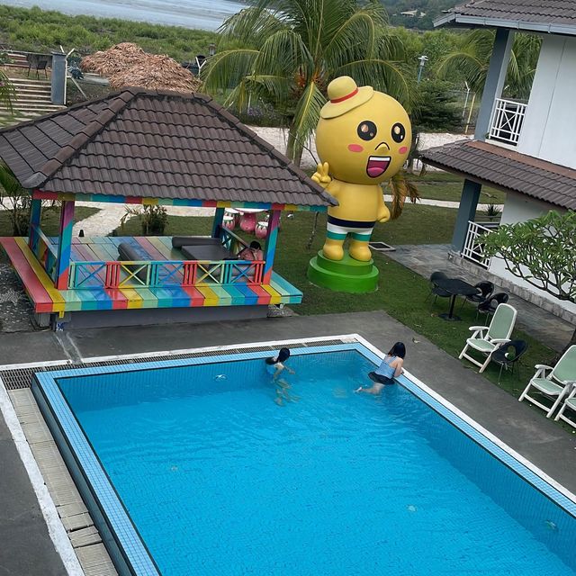 Hotel with huge pool in Langkawi