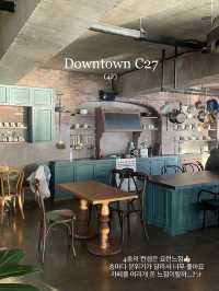 노을이 예쁜 카페에서 인생샷 📸 “downtown c27”
