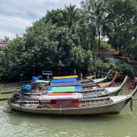 รีวิวการนั่งเรือหางยาวจากอ่าวนางไปหาดไร่เลย์ 🌊🚤