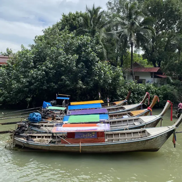 รีวิวการนั่งเรือหางยาวจากอ่าวนางไปหาดไร่เลย์ 🌊🚤