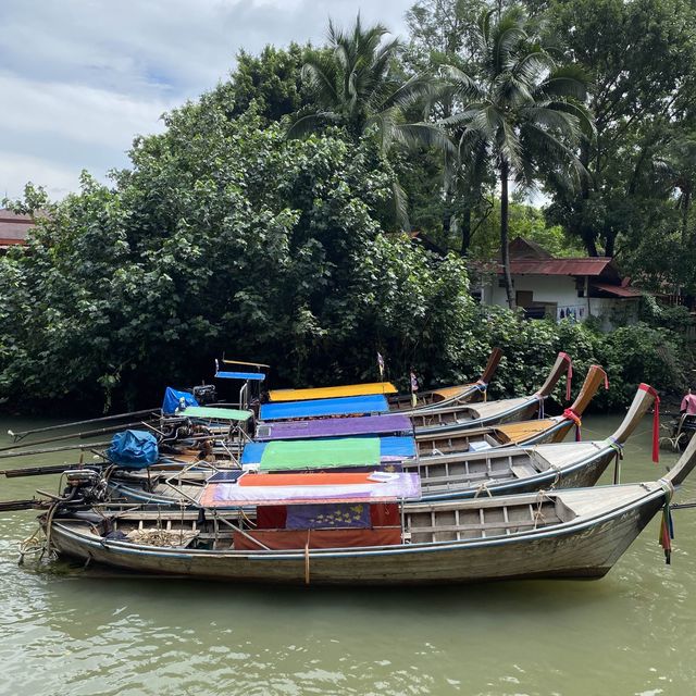 รีวิวการนั่งเรือหางยาวจากอ่าวนางไปหาดไร่เลย์ 🌊🚤