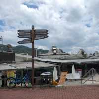 三號風球下嘅梅窩一日遊