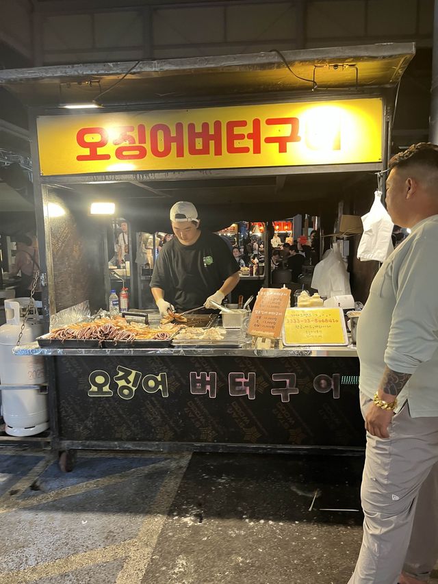 다양한 먹거리 천국 올레야시장