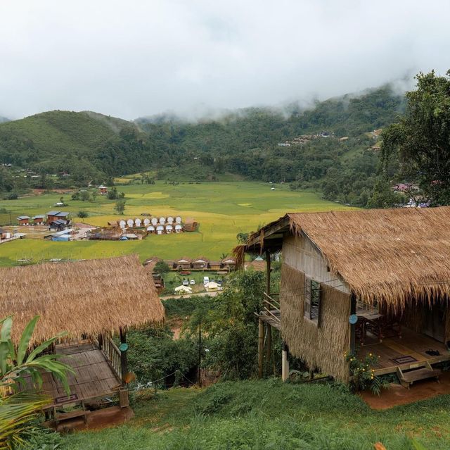 Sapan See View ที่พักบ้านสะปัน อ.บ่อเกลือ จ.น่าน 