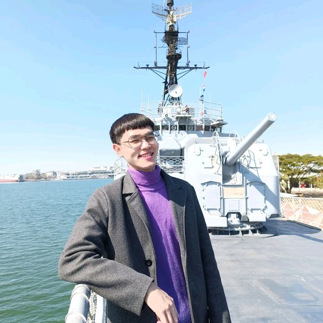安平定情碼頭德陽艦園區 台南景點推薦 軍艦博物館