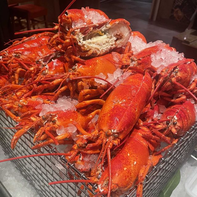 九龍香格里拉 必食dinner buffet🤤龍蝦🦞海鮮甜品一流！