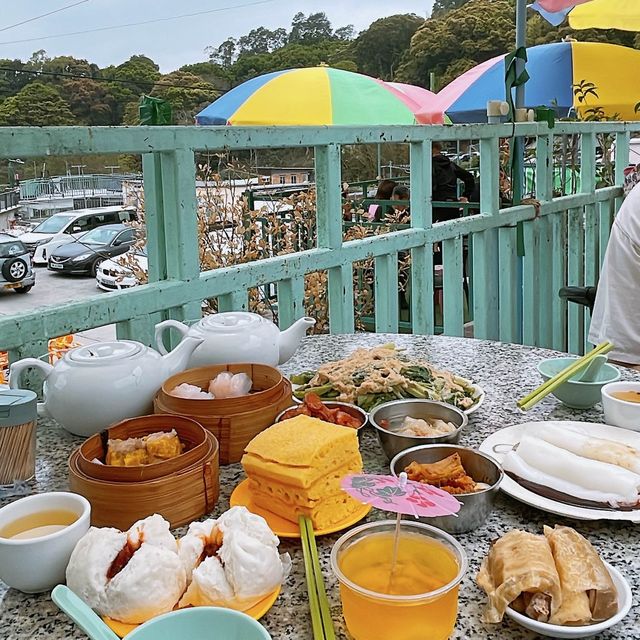 香港大帽山｜川龍村舊式茶樓