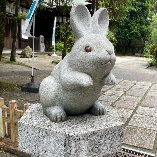 【超多可愛兔兔】京都東天王岡崎神社