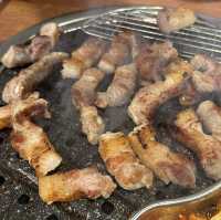五花豬腩肉燒豬皮的韓式燒肉🐷🐽