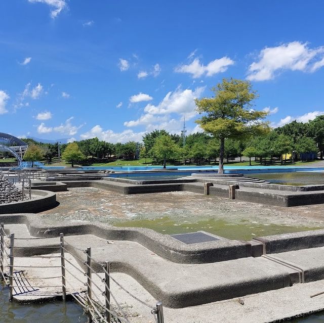 🌊🏞️💦冬山河親水公園🌎大自然的懷抱🌊🏞️💦