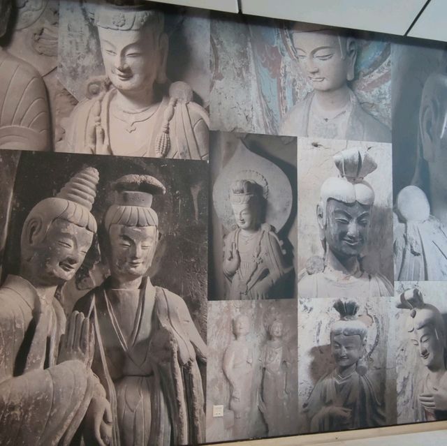 深圳看展~東方微笑~甘肅天水麥積山石窟展