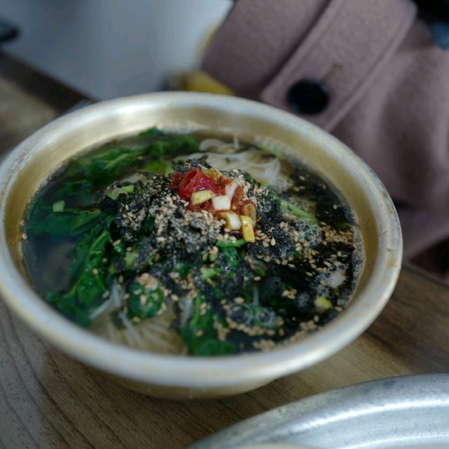 두근두근여름휴가 경주의 오래된 국수 맛집 놋전국수