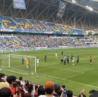 선수들의 열정을 가까이서 느끼다, 인천축구전용경기장