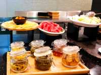 fabulous buffet breakfast at Melia KL