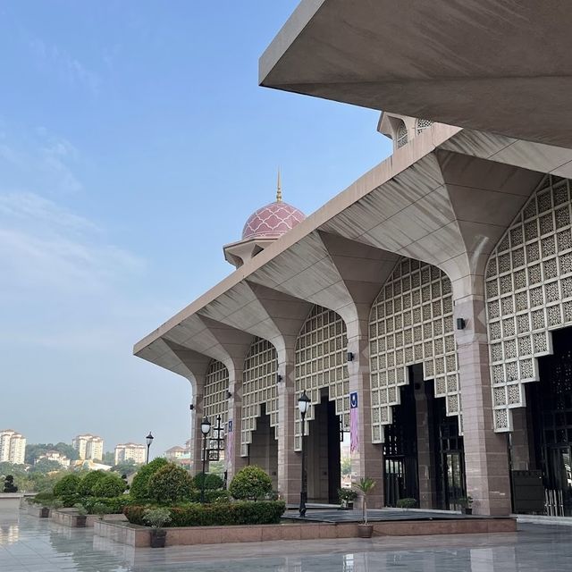 Beautiful Pink Mosque