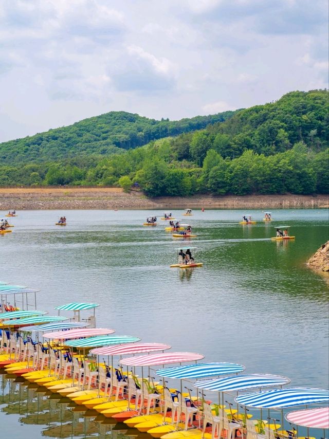 산책하기좋은 마장호수 출렁다리