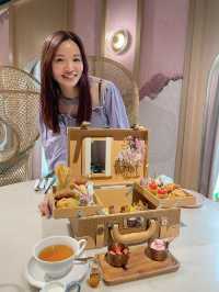 充滿少女心蜜糖海景下午茶