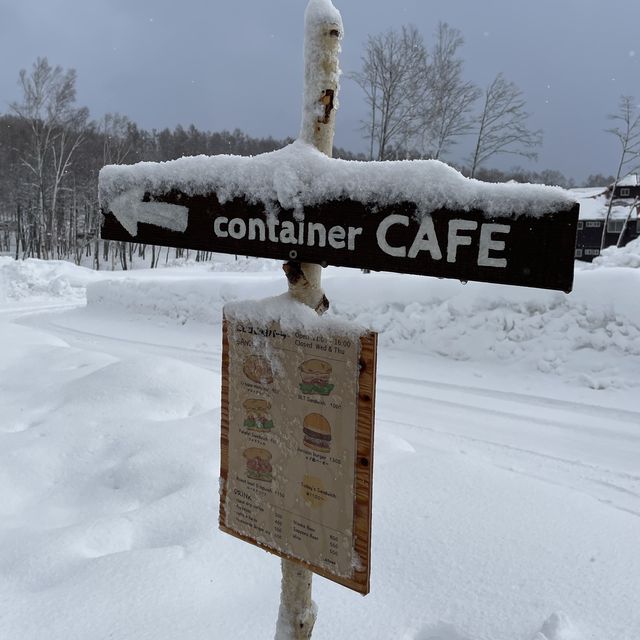 【北海道カフェ】雪の中にあるカフェ