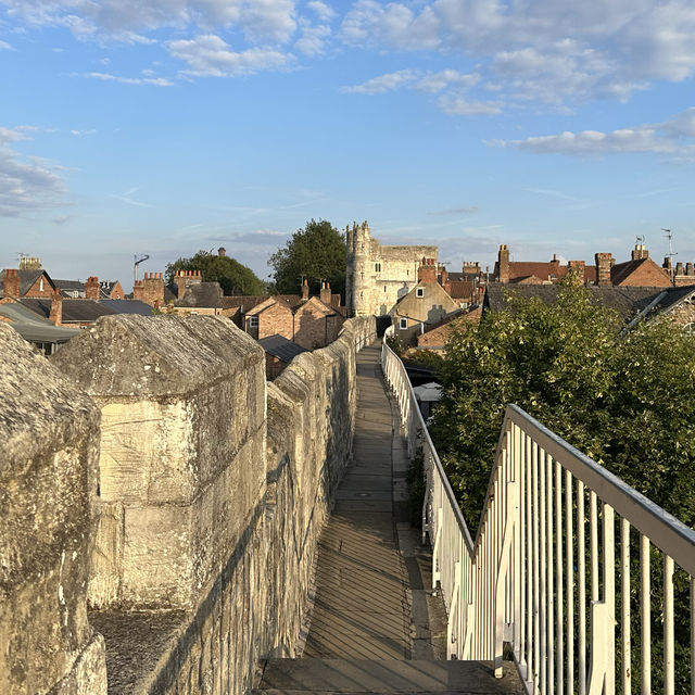 Walk along York City Walls Trail