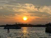 Nice spot to enjoy sunset in Venice 