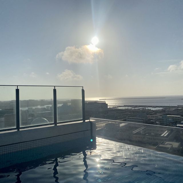 【沖繩三水酒店】超美天台泳池及sky bar🏊🏻‍♂️鄰近那霸機場！