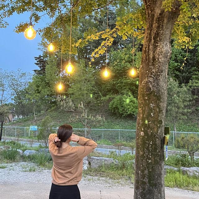 당일치기 가능한 레이크뷰 오두막집 아산 도고소풍